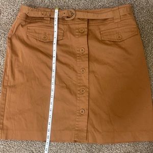 EUC Brown Skirt with Belt